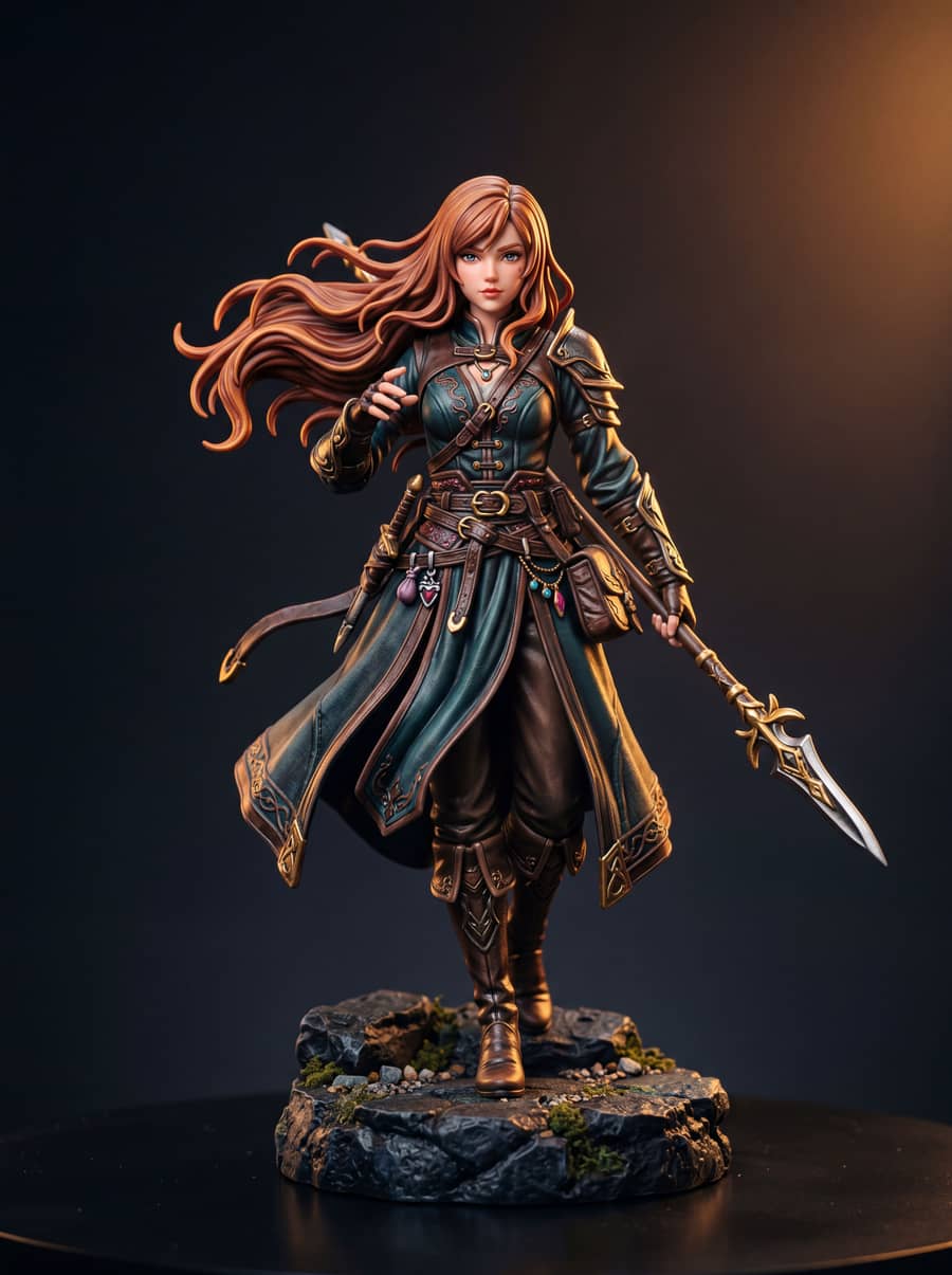 Anime-style figure